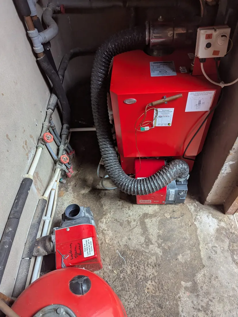 Oil boiler service &ndash; Grant, by Dundonald Plumbing & Heating